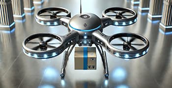 Balík spadne z nebe, anebo možná ne